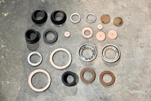 MISCELLANEOUS: A group of miscellaneous items including washers and spacers [Location: Sydney]