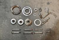 AJS: A group of various AJS parts including valve guides, engine bolts and washers. [Location: Sydney] - 5