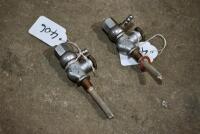 EWARTS: A pair of Ewarts fuel taps. [Location: Sydney] - 4