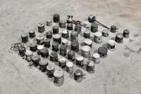 PISTONS: A quantity of various size alloy pistons. [Location: Sydney]