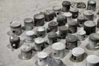 PISTONS: A quantity of various size alloy pistons. [Location: Sydney] - 8