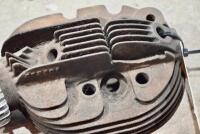 NORTON: A Norton overhead valve cylinder head. [Location: Sydney] - 2