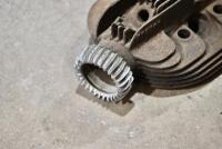 NORTON: A Norton overhead valve cylinder head. [Location: Sydney] - 7