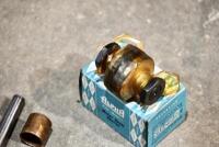 AJS: A quantity of AJS engine parts including big end pin, NOS Alpha bearing. [Location: Sydney] - 3