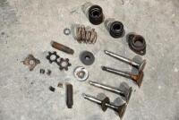 VALVES: A quantity of valves, valves springs, valve guides and valve keepers. [Location: Sydney]