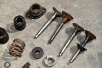 VALVES: A quantity of valves, valves springs, valve guides and valve keepers. [Location: Sydney] - 4