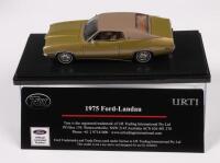 FORD LANDAU: A 1:43 scale Trax 1975 Ford Landau model, finished in gold paintwork, model number TRR137 - 2