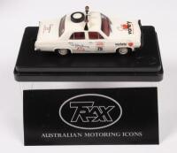 HOLDEN HR SPECIAL SEDAN: A 1:43 scale Trax Holden HR special sedan model, finished in the Variety club 25th anniversary livery, model number TR32F - 2