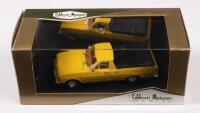 FORD XY FALCON UTE: A 1:43 scale Caldecott miniature Ford XY Falcon ute model, finished in yellow paintwork - 2