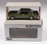 FORD XY GTHO FALCON: A 1:43 scale Trax Ford XY GTHO Falcon Phase 3 model, finished in green paintwork, model number TR4B
