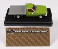 HOLDEN HJ ONE TONNER CAB CHASSIS: A 1:43 scale Trax Holden HJ one tonner cab chassis model, finished in light green paintwork, model number TR58B