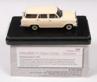 HOLDEN FE STATION SEDAN: A 1:43 scale Trax Holden FE standard station sedan model, finished in Frankston cream paintwork, model number TR89