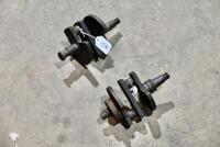 DOUGLAS: Two Douglas crankshafts, suited to 2.75hp. [Location: Sydney] - 2