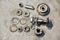 DOUGLAS: A quantity of Douglas gearbox parts including gears, bearings and clutch drive. [Location: Sydney]