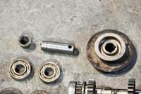 DOUGLAS: A quantity of Douglas gearbox parts including gears, bearings and clutch drive. [Location: Sydney] - 3