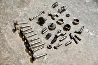 NORTON: A quantity of engine parts believed to be Norton including springs, cams, valves, pinion gears, rocker posts. [Location: Sydney - 2