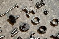 NORTON: A quantity of engine parts believed to be Norton including springs, cams, valves, pinion gears, rocker posts. [Location: Sydney - 3