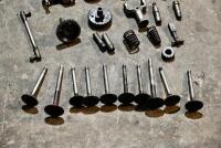 NORTON: A quantity of engine parts believed to be Norton including springs, cams, valves, pinion gears, rocker posts. [Location: Sydney - 5