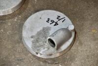 EXHAUST: Reproduction cast aluminium&nbsp;exhaust ends, possibly Rover. [Location: Sydney] - 3