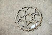 SPROCKET: Skip tooth 1 inch pitch sprocket. [Location: Sydney]