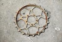 SPROCKET: Skip tooth 1 inch pitch sprocket. [Location: Sydney] - 2