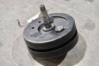 NORTON: A Norton flywheel assembly with rod. [Location: Sydney] - 3