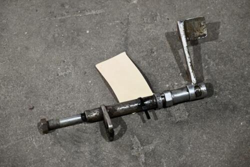 BRAKE PEDAL: Brake pedal assembly complete with bar and mounting brackets [Location: Sydney]
