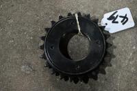 T.D.CROSS & SONS: A brand new rear free wheel pedal sprag sprocket, 22&nbsp;teeth, large thread. [Location: Sydney] - 2