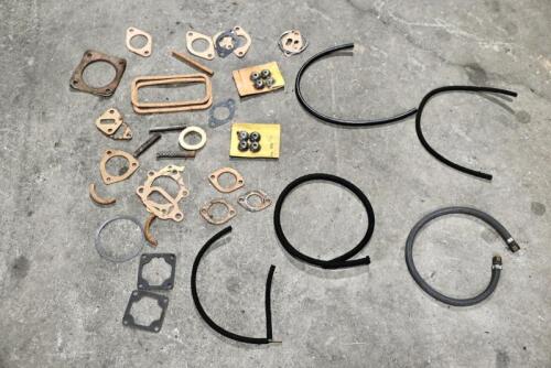 GASKETS: Miscellaneous gaskets and fuel lines. [Location: Sydney]
