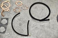 GASKETS: Miscellaneous gaskets and fuel lines. [Location: Sydney] - 2