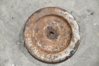 DOUGLAS: A Douglas flywheel with 17 tooth sprocket. [Location: Sydney]