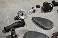 ELECTRICAL: Miscellaneous cables, rubbers, sprockets and one tail light [Location: Sydney] - 3