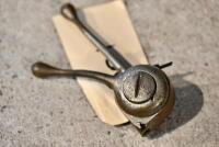 CONTROL LEVER: A carburettor control lever, unknown make or model. [Location: Sydney] - 3