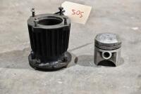 DOUGLAS: A Douglas cylinder, complete with piston, believed to be DT or speedway. [Location: Sydney] - 3