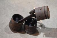 DOUGLAS: A pair of Douglas conrods and three pistons. [Location: Sydney] - 3