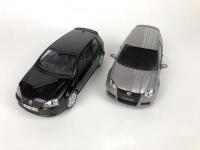 VOLKSWAGEN: Pair of 1:18 scale VW Golfs produced by Norev (NB description) - 2