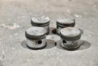 PISTONS: Quantity of 4 pistons, unknown make or model. [Location: Sydney] - 2