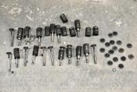 VALVES: A quantity of valves and springs, unknown make or model. [Location: Sydney]