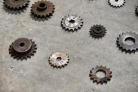SPROCKETS: A quantity of miscellaneous&nbsp; sprockets. [Location: Sydney] - 4