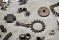 DOUGLAS: A quantity of miscellaneous Douglas engine parts and hardware, believed veteran. [Location: Sydney] - 5