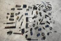 SPRINGS: A group of miscellaneous springs including kickstart, seat, valve and fork springs. [Location: Sydney]