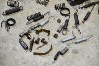 SPRINGS: A group of miscellaneous springs including kickstart, seat, valve and fork springs. [Location: Sydney] - 5