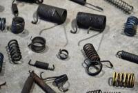 SPRINGS: A group of miscellaneous springs including kickstart, seat, valve and fork springs. [Location: Sydney] - 6