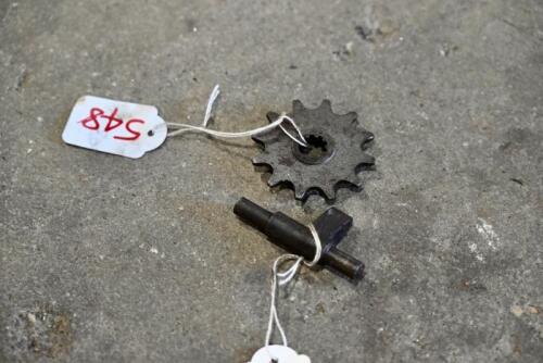 AJS: A timing sprocket for AJS, complete with decompressor. [Location: Sydney].
