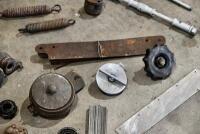 BSA: A group of miscellaneous parts for BSA, believed to suit M20. [Location: Sydney] - 4