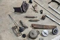 BSA: A group of miscellaneous parts for BSA, believed to suit M20. [Location: Sydney] - 7