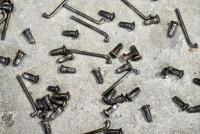 BELT RIM: A quantity of belt rim spokes. [Location: Sydney] - 3