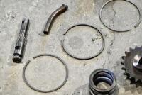 GEARBOX: A quantity of miscellaneous gearbox and engine parts, possibly Norton. [Location: Sydney[] - 4