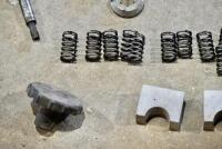 MISCELLANEOUS: A group of miscellaneous motorcycle parts, unknown make or models. [Location: Sydney] - 7