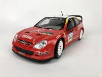 CITROEN: Trio of 1:18 scale Citroen Xsara WRC rally racing cars (NB description) - 9